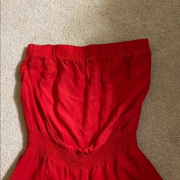 Strapless romper - Picture 3 of 4